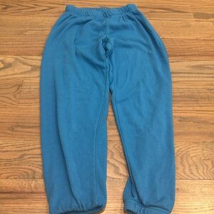 Girls blue sweatpants